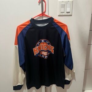 Kith x Knicks Black Long-Sleeve